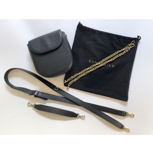 Bandolier Shay Bag Set, Black/Gold